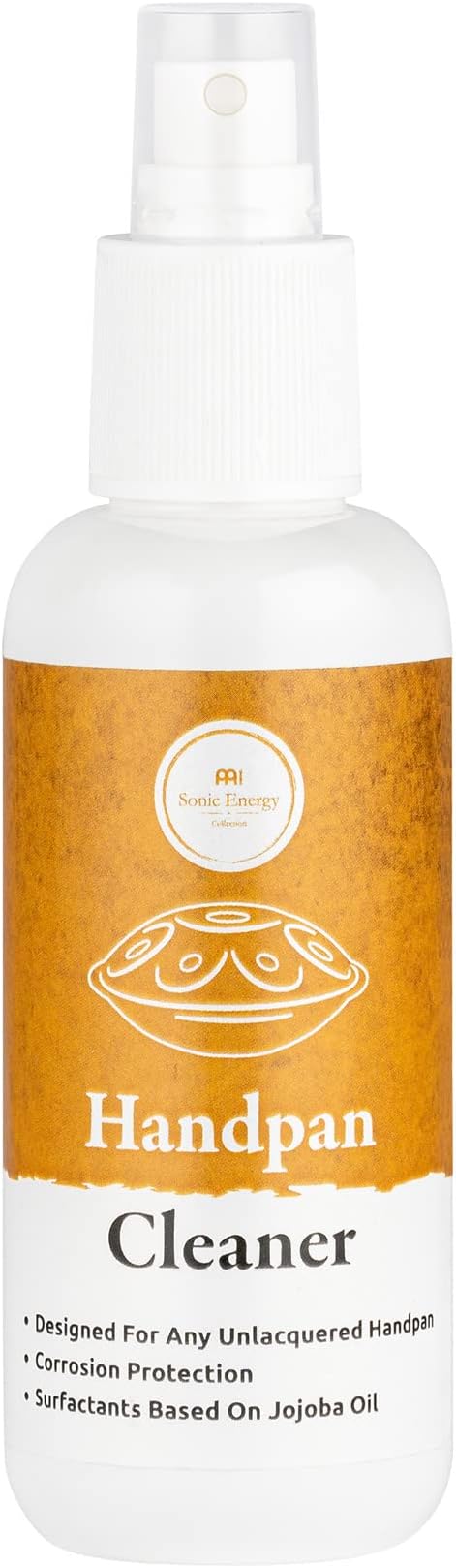 Sonic Energy Handpan Cleaner – For Unlacquered Handpans – 150 ml – For Cleaning, Care, Corrosion Protection – With Jojoba Oil (HPC)
