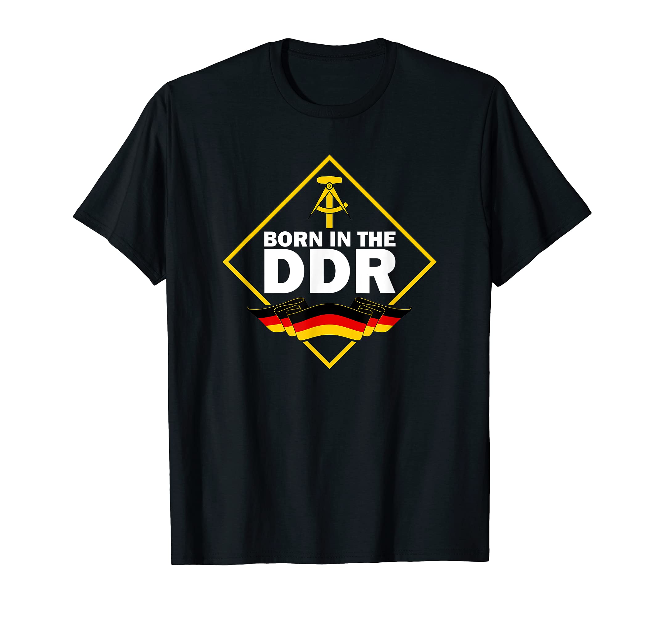 Nostalgie Ossi Geboren Ostdeutschland OstalgieBorn in the DDR Geboren im Osten Kind the DDR saying T-Shirt
