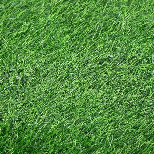 Tapis gazon artificiel rond multi-usages et résistant pour repas extérieurs - 5