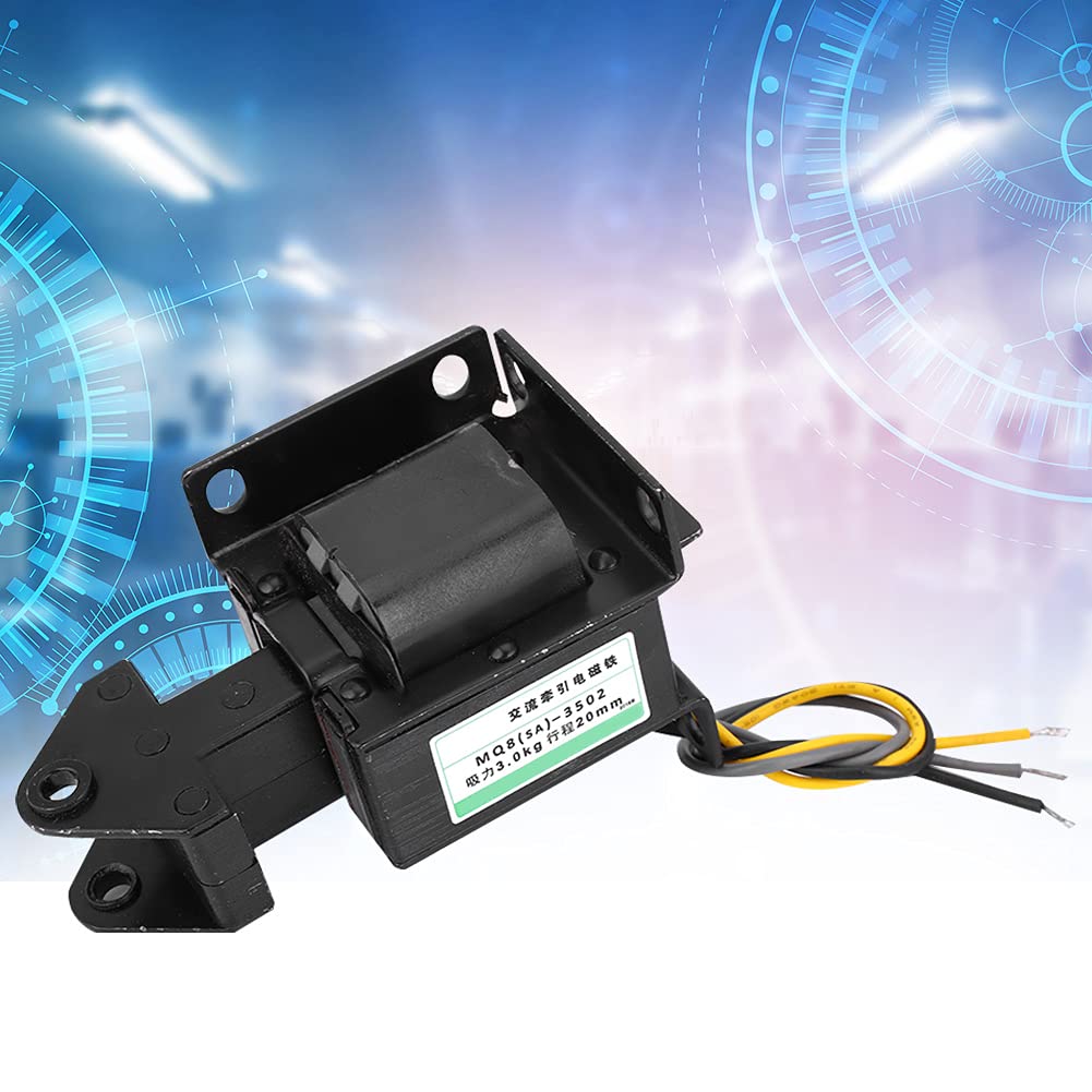 Elettromagnete di trazione AC Alta resilienza Installazione facile 220VAC 29.4N Corsa 20mm per automazione industriale