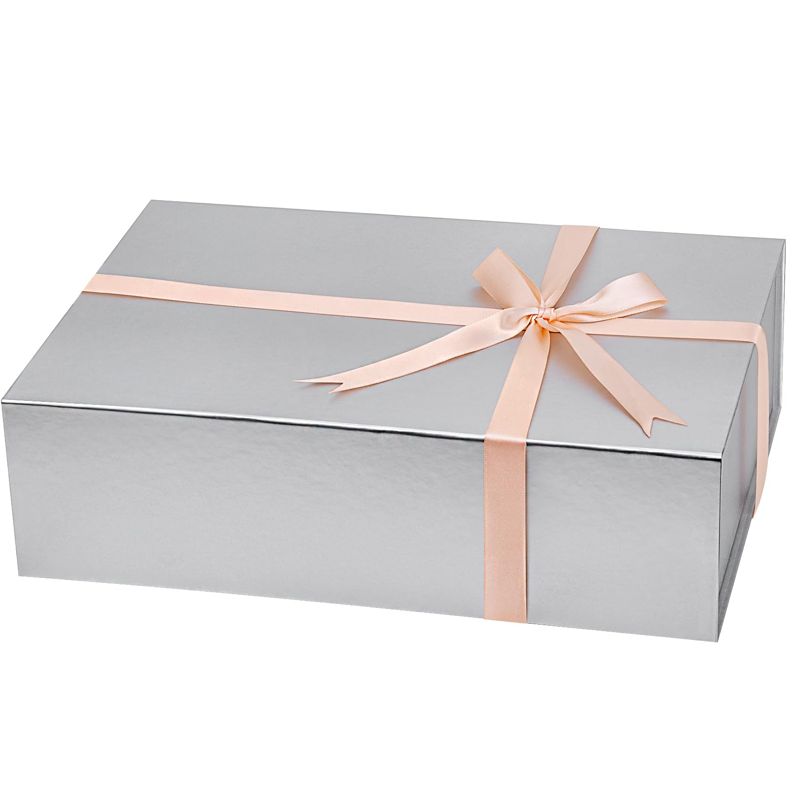 batifine Gift Box, 13x9x3.7 Inch Gift Boxes with Lids for Presents, Magnetic Large Gift Box Bridesmaid Proposal Graduation Birthday Wedding Storage