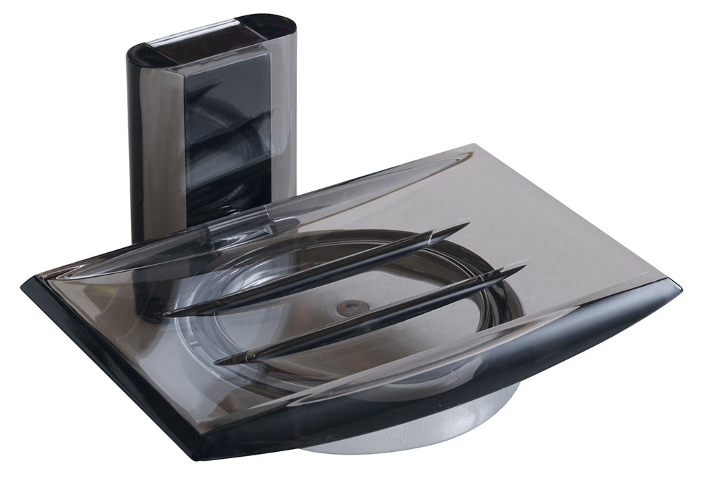 EliplastSoap Dish, Black, One Size