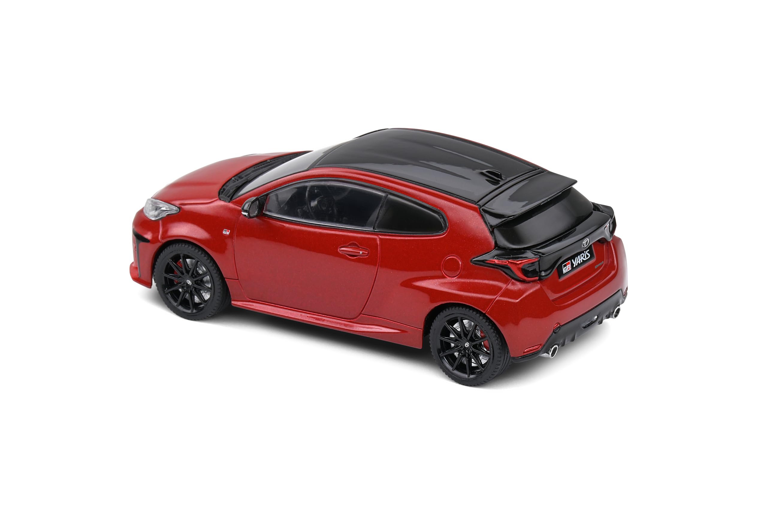 Solido- Toyota Yaris GR Nessuno Auto in Miniatura da Collezione, Colore Karmina Red, 1/43ème, S4311102