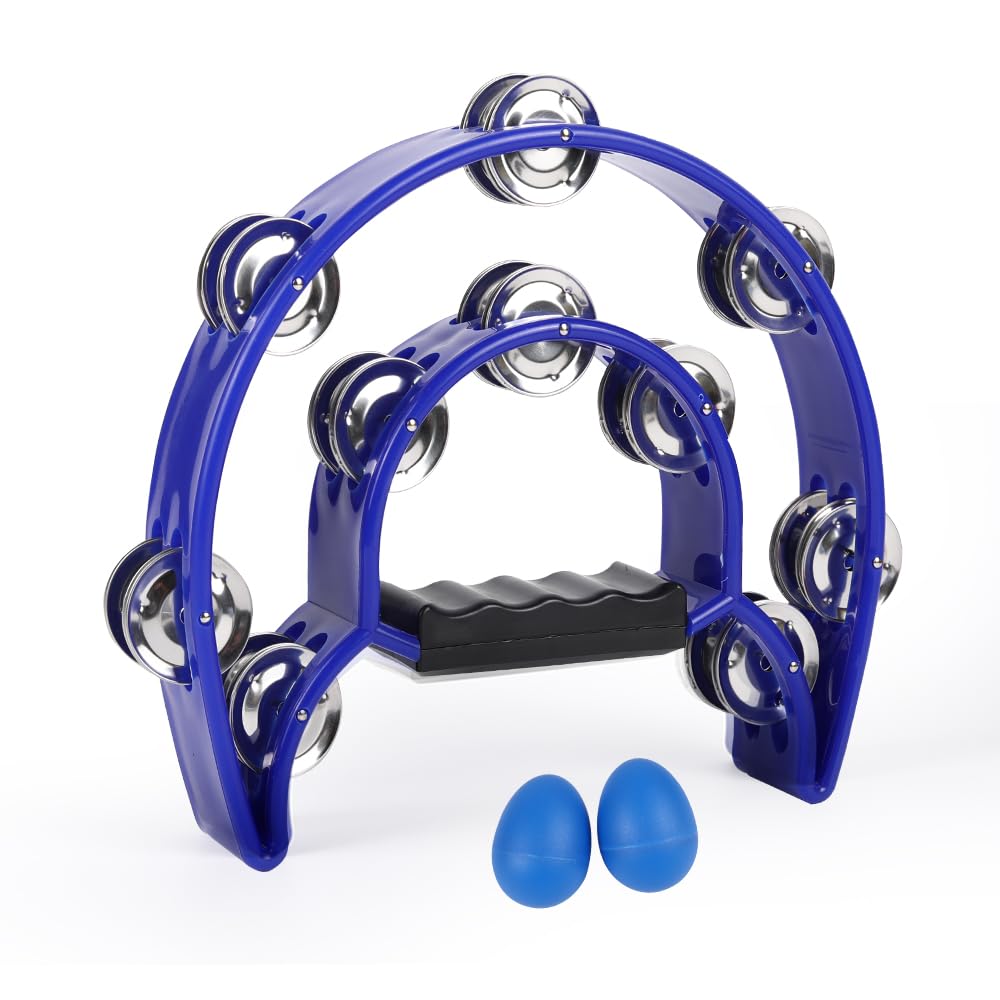 Amazon.com: Tambourine Musical Instrument with Egg Shakers