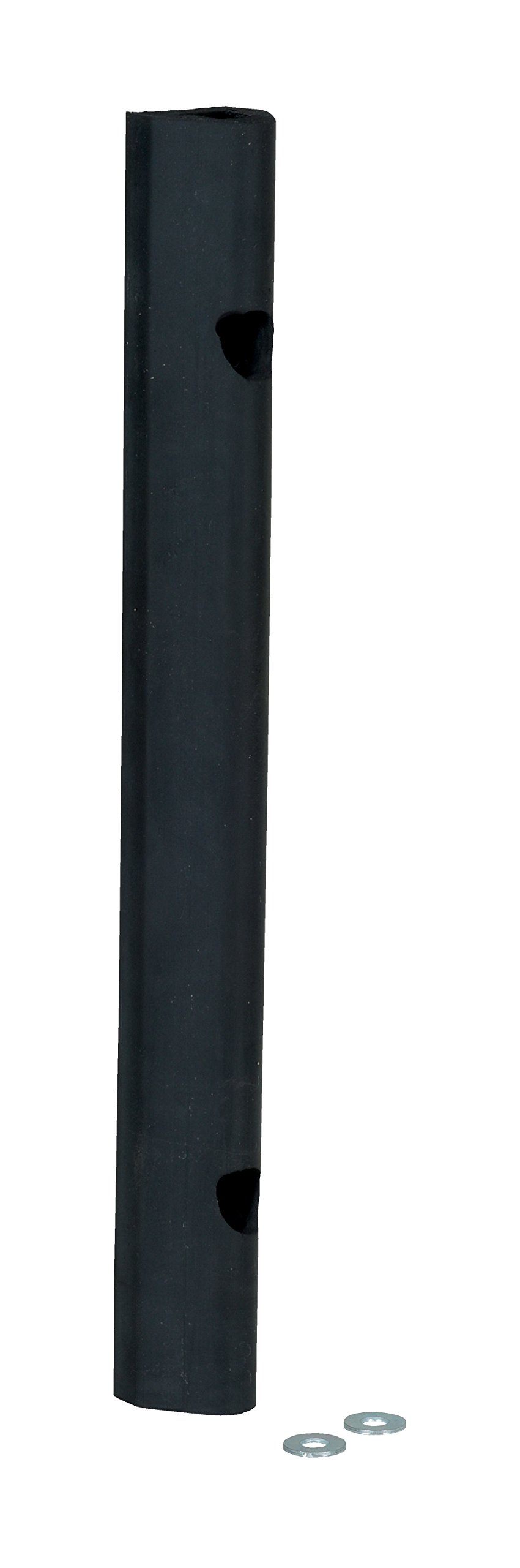 Vestil M-2-18 Extruded Rubber Fender Bumper 18 In. x 2 In. x 1-3/4 In. Black