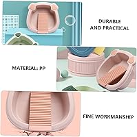 Vista 6 de 1 Unidades Lavabo Herramientas para el hogar Tabla de lavado de plástico Tabla de lavado de ropa Lavabo Lavabo Lavabo Dormitorio Lavabo grande Pp