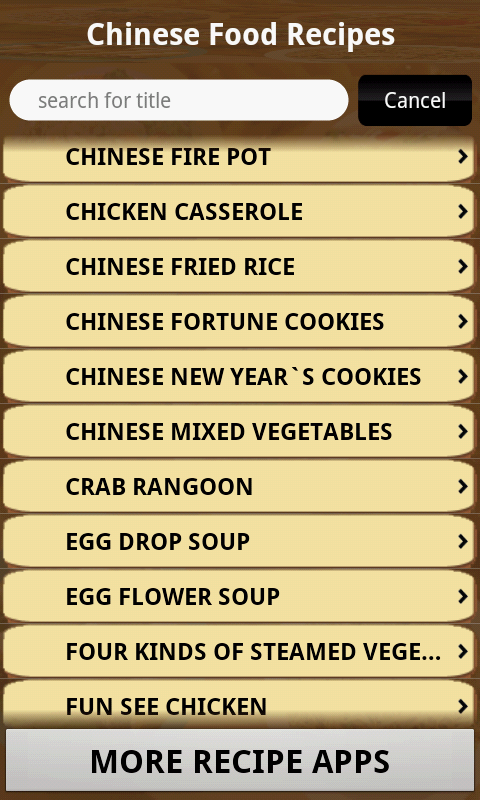 Food Chinese In App Chinese Food Recipes - App on Amazon Appstore