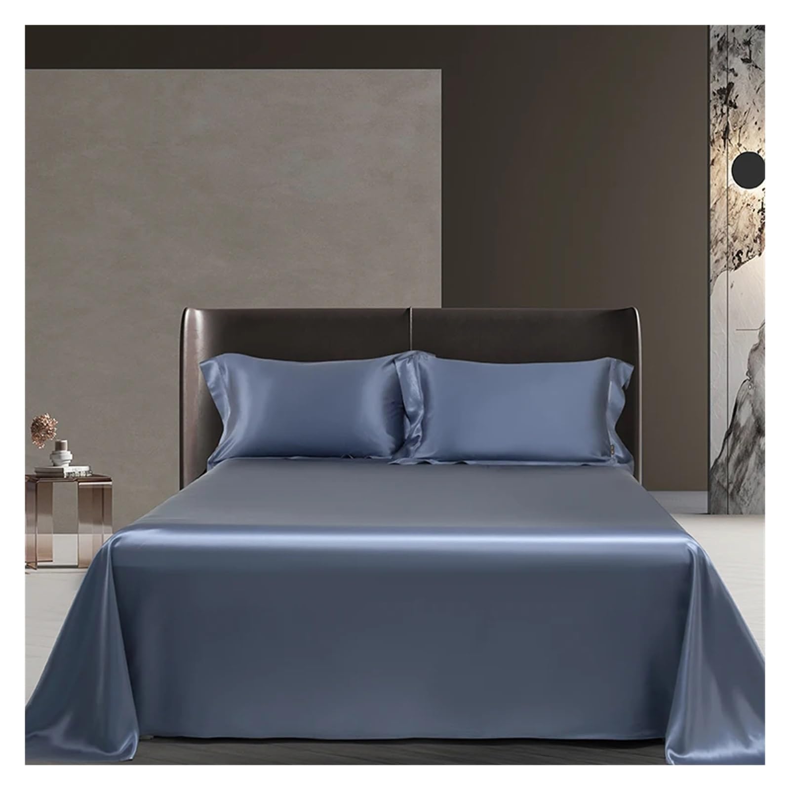 Sbcgfy D Silk Bedding Sets Uvet Cover Bedsheet Pillowcase 4Pcs,Cotton Uvet,-King Size 2.0M Be 4Pcs