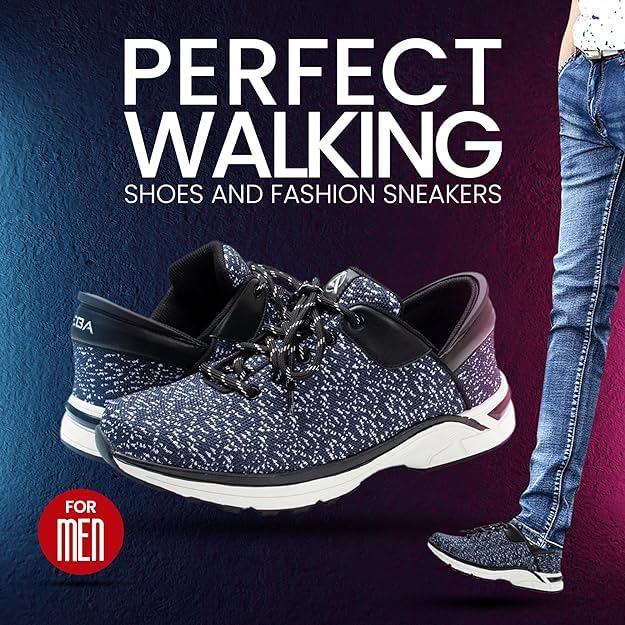Image of ZEBA Men's Hands Free Slip-On Walking Shoes