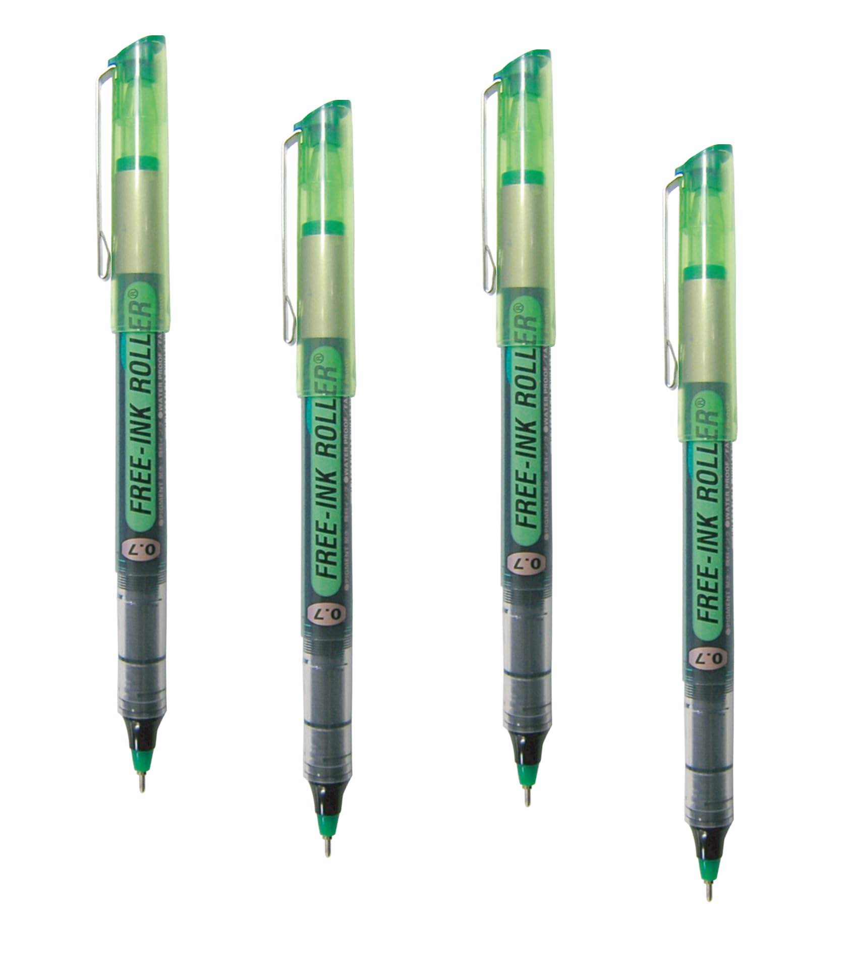 Amazon | 【OHTO JAPAN】ボールペン、グリーンペン、4本パック、0.7mm 