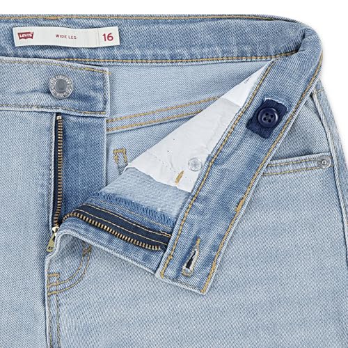 Levi's Girls' Wide Leg Jeans3