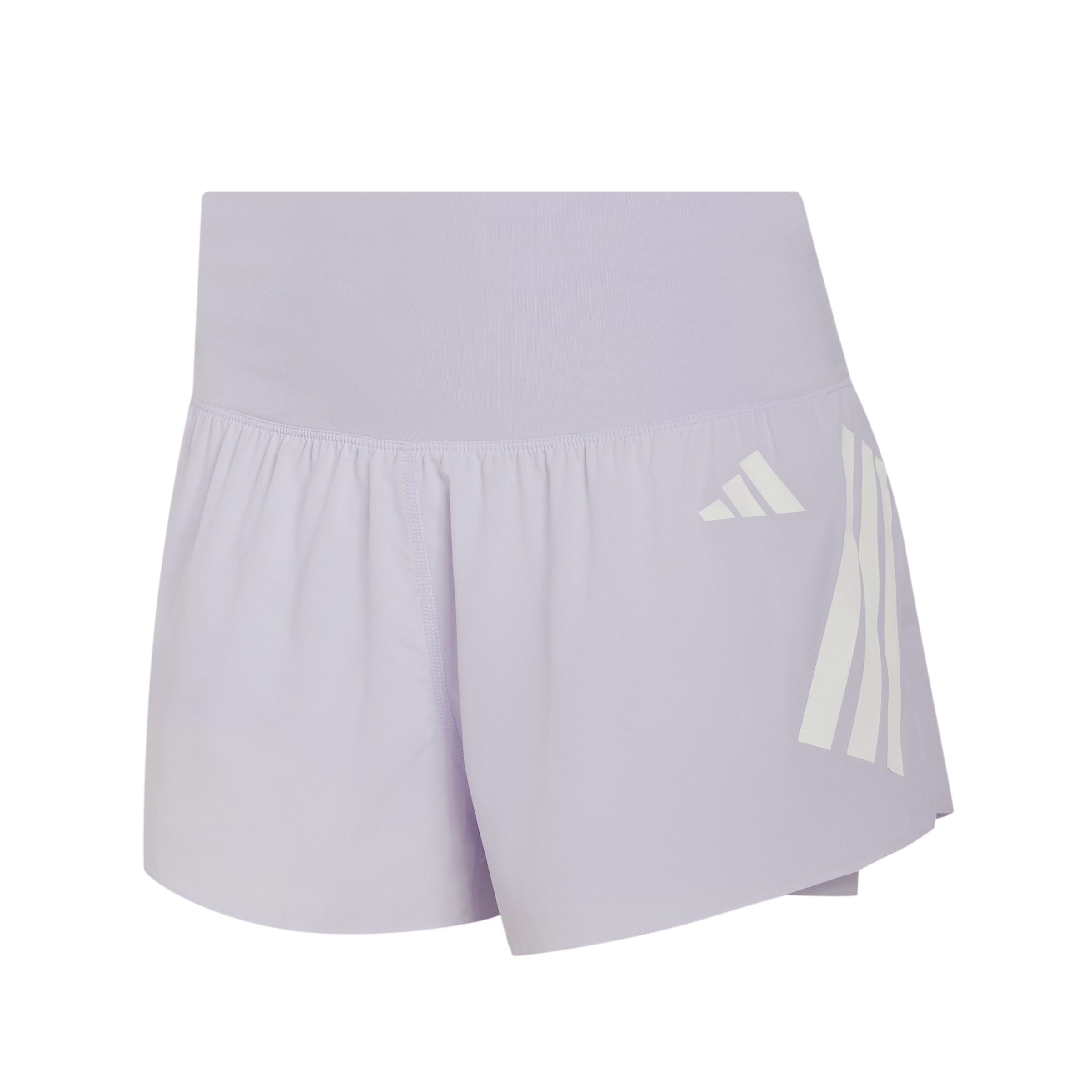 adidas Women's Adi365 Running Formotion Iconic 2In1 Shorts, Frozen Purple/White, XXL