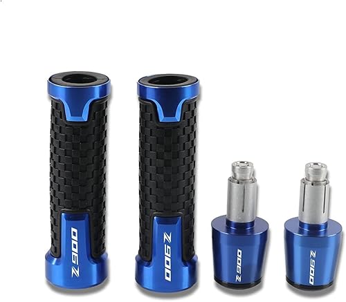 Miniatura 5 de Empuñaduras de manillar 78 ''0.866 in motocicleta aluminio accesorios manillar extremos mango bar Grips para Kawasaki Z900 Z900RS 2017 2018 2019