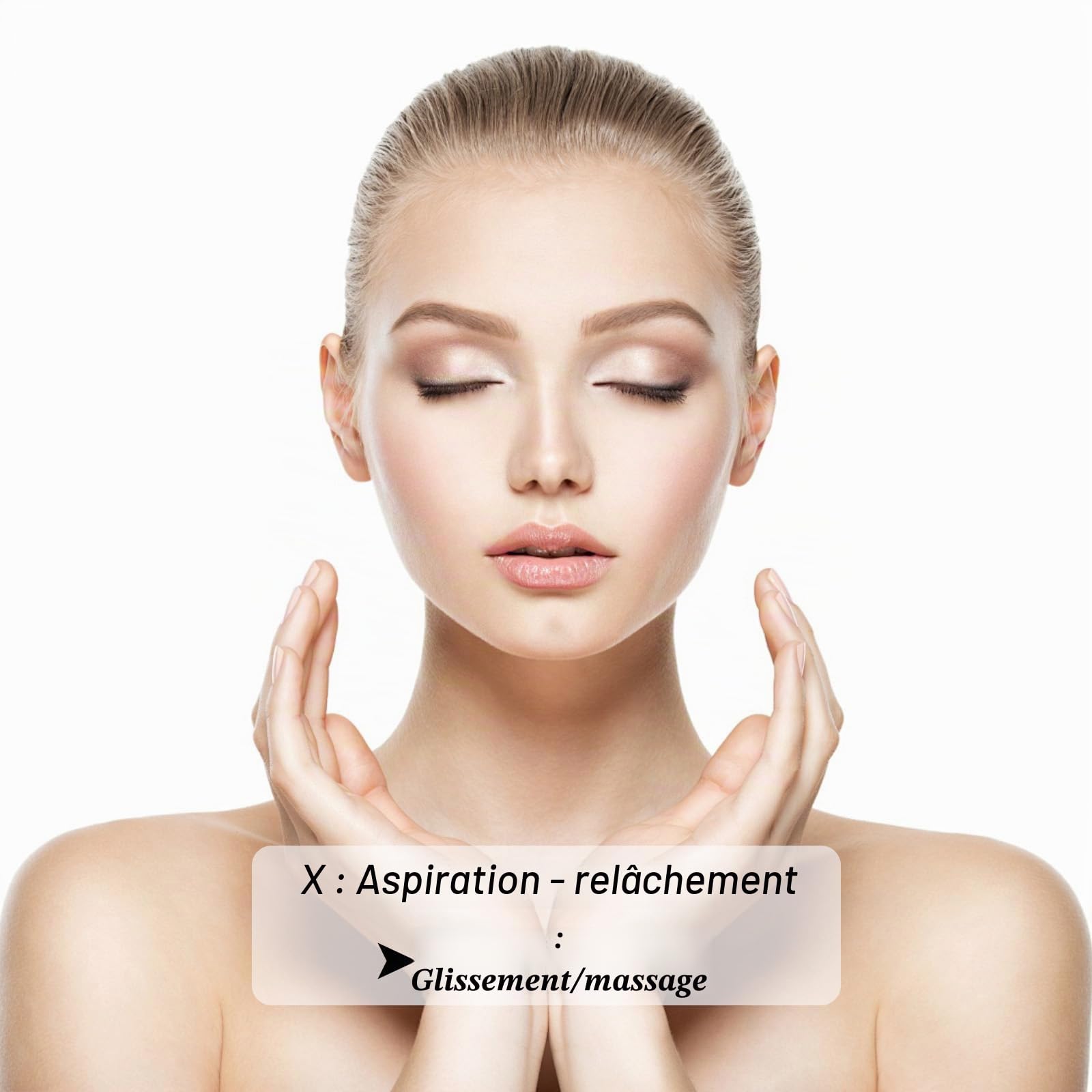 4 Pièces Ensemble de Thérapie par Ventouses pour le Visage, tasse en plastique Ventouses Sous Vide,Pour massage - Avec forte puissance d'aspiration - Avec boule d'aspiration contre les tensions la cel