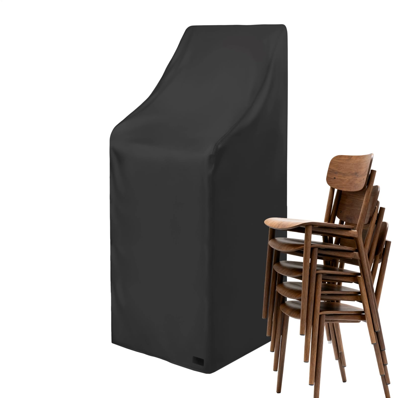 Housse de chaise de terrasse contre les UV et la poussière grand manchon pour meuble de jardin