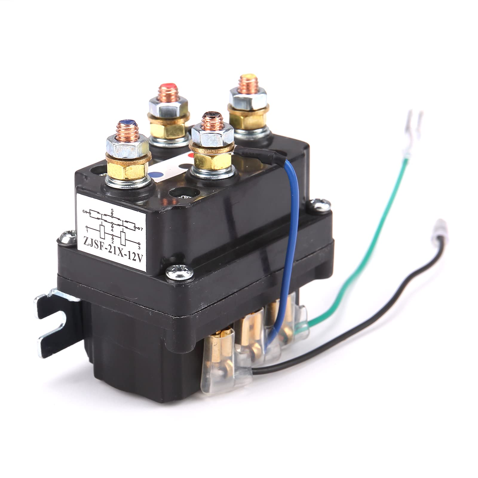 Buy ATV Winch Solenoid, kemimoto 12V 400A Winch Solenoid Relay