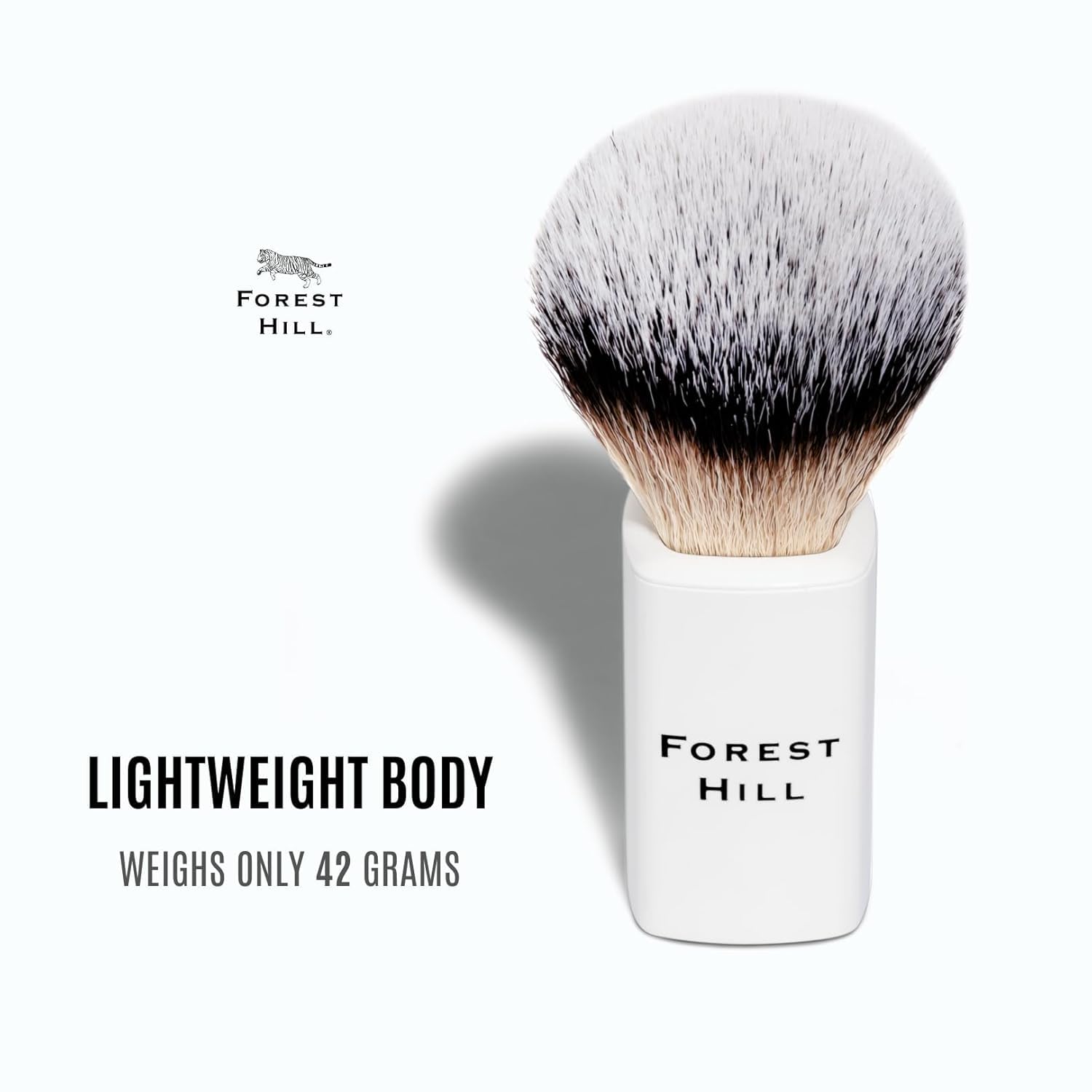 Forest Hill Men Grooming Gift Set, Pack of 3 Luxury Shaving Kit, Ashford Post Shave Balm 100ml, Aqua Shaving Foam 266ml and Easy Grip Soft Hair Lincoln White Shaving Brush, Ideal For Personal and Professional Salon - Image 5 thumbnail