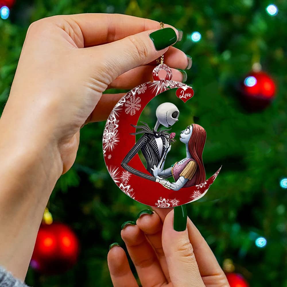 ナイトメアビフォアクリスマス ツリーオーナメント ジャック サリー