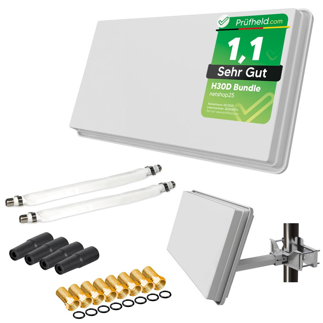 Poynting XPOL-2 5G/4G/3G/2G MIMO Flatpanel Antenne 11 dBi