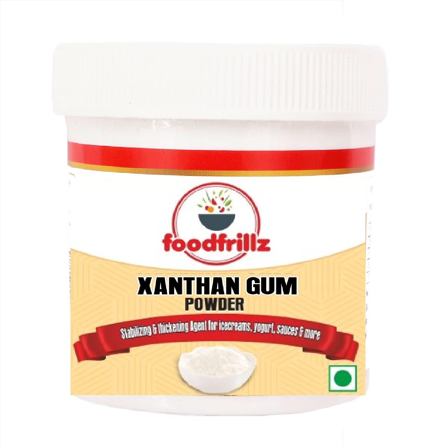 foodfrillz Xanthan Gum Powder, 25 g for gluten free Baking and Thickening Sauces (B09D9TBW27) Amazon Price History, Amazon Price Tracker