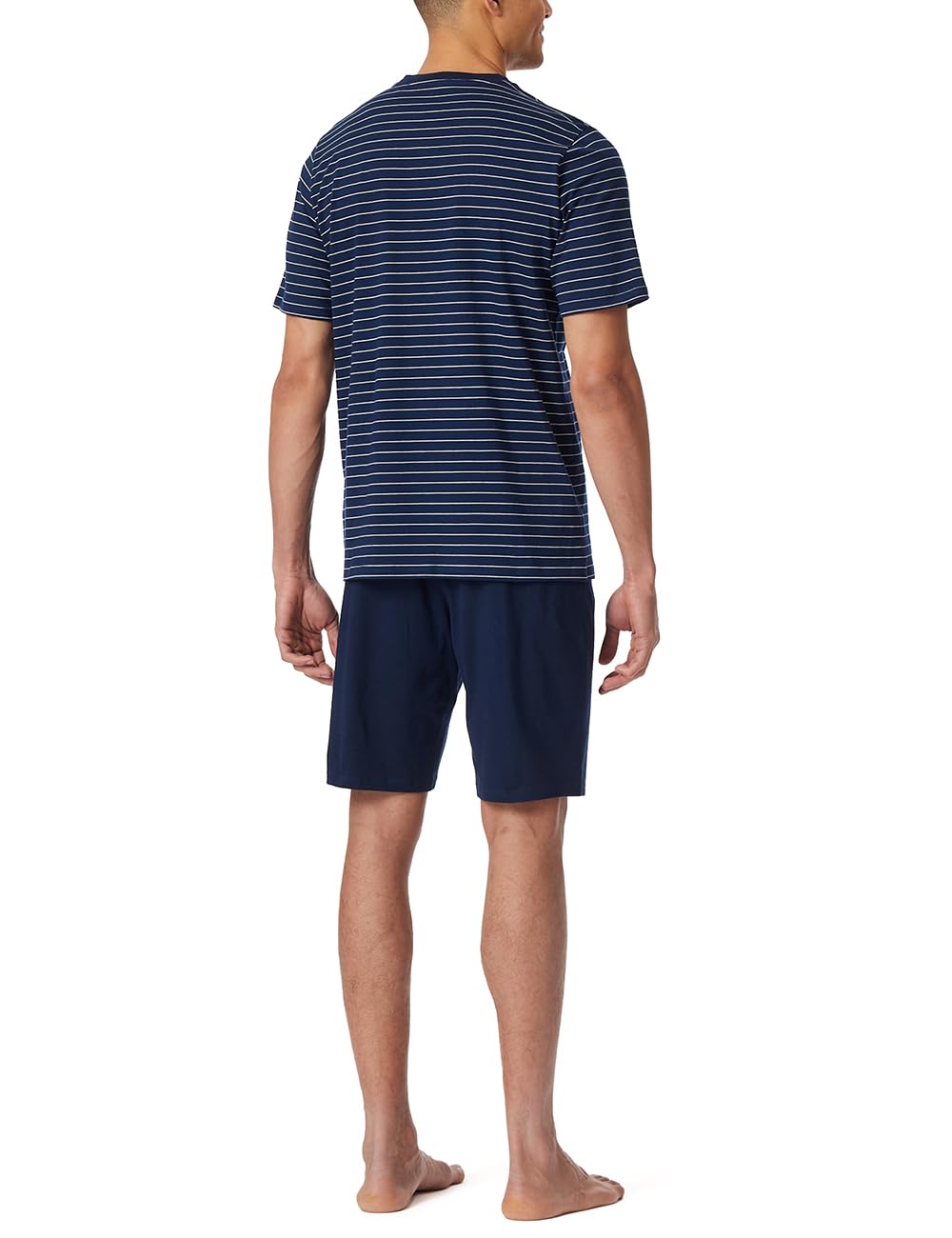 Schiesser Piżama krótka okrągły dekolt - zestaw Nightwear, Admiral_182198, 50