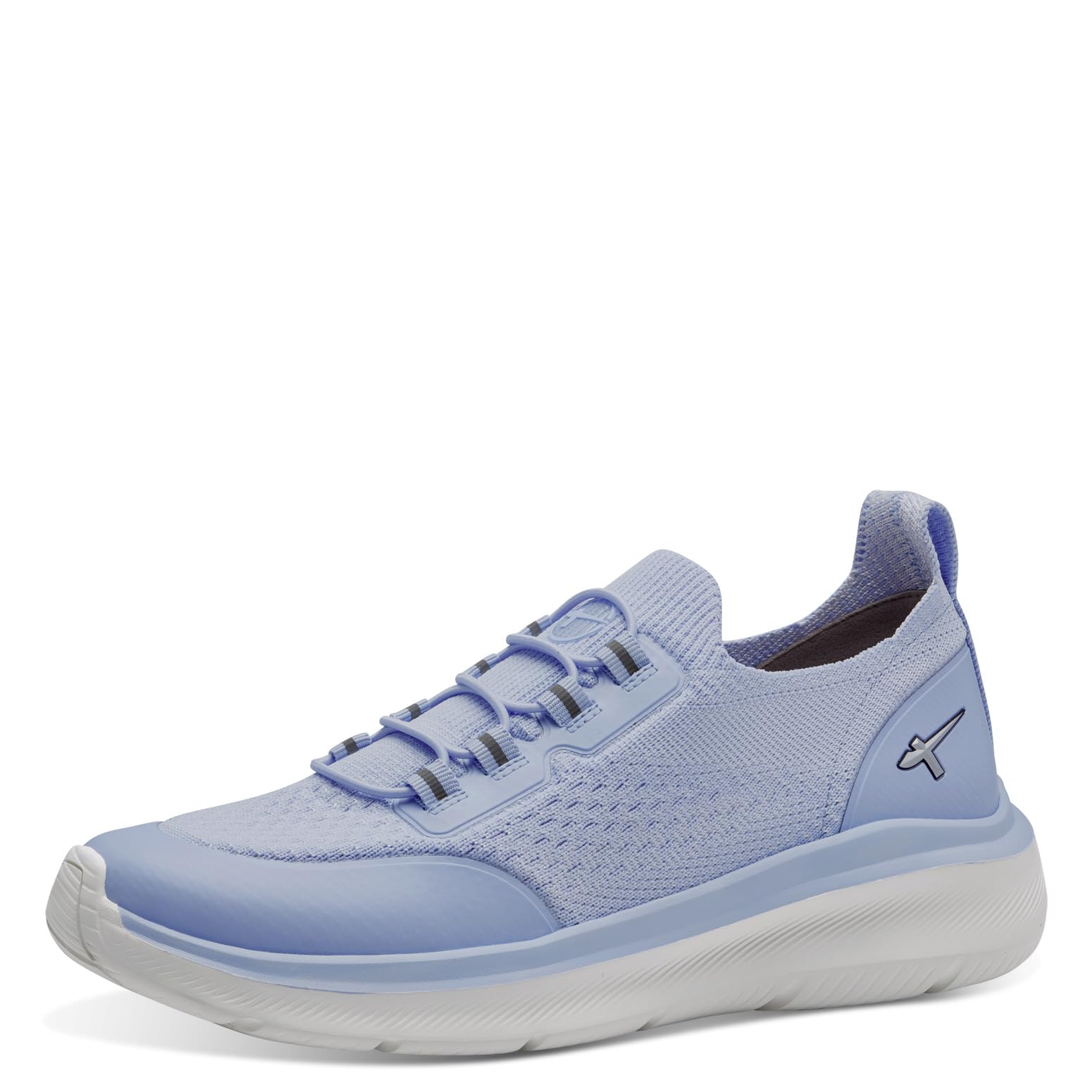 Tamaris Comfort Women’s Flat Sneakers Sporty Vegan, Lavender, 6,5 UK