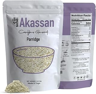 Akassan Zogbon – Gluten Free, Togolese Fermented Corn Porridge, Traditional West African Porridge, Granulated Corn Porridge 350 | Made in Togo