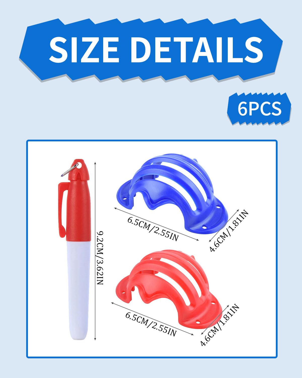 Herramienta de Alineación para Golf, 2 Piezas, Marcador Bolas de Golf 4 Piezas, Clip Rotulador
