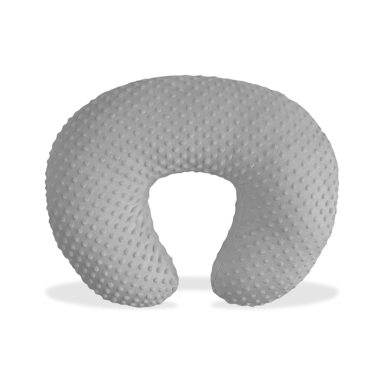 Nursing Pillow Cover for Breastfeeding, Baby Feeding Pillowcase, Infant Feeding Support Pillow Cover Feeding, Soft Nursing Pillows Case for Newborn Infant (Gray)