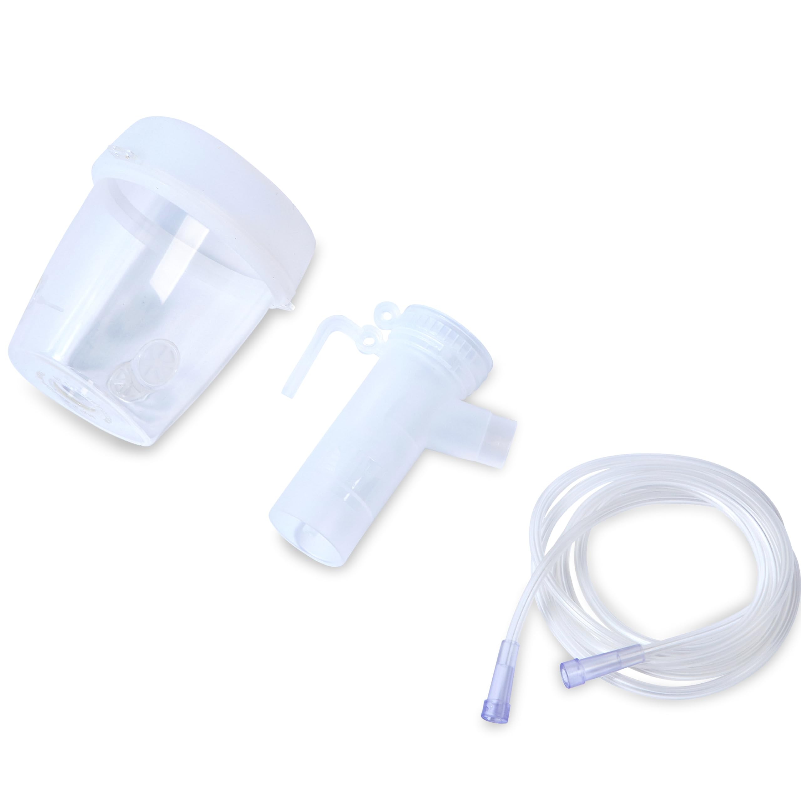 Taza nebulizadora para Mascotas y mascarilla inhaladora para Gatos y Perros pequeños, mascarilla de oxígeno para Mascotas (no Incluye máquina nebulizadora) (L - Perros Grandes)