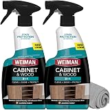 Weiman Cabinet and Wood Cleaner, Shine, Clean and Protect Spray