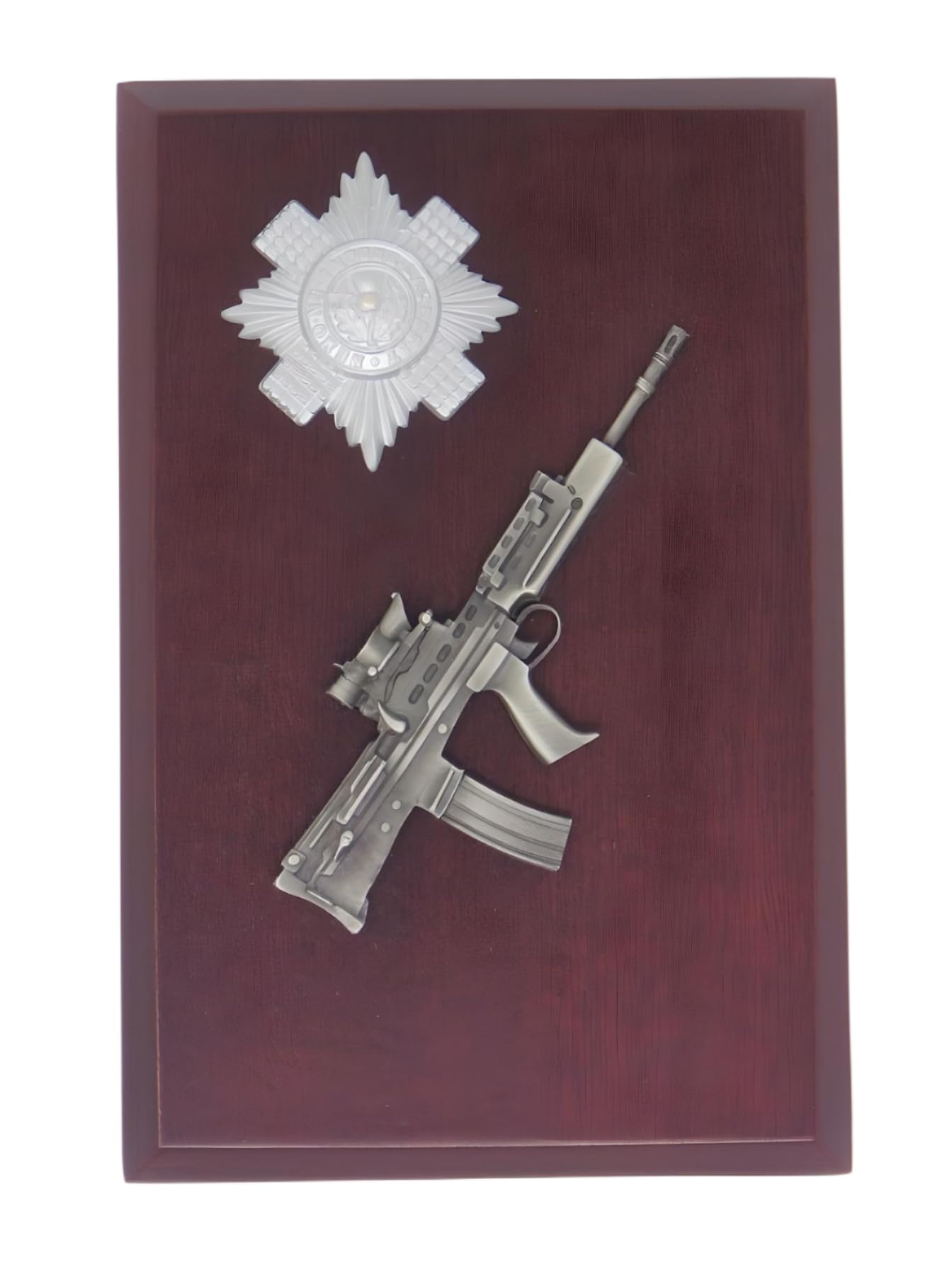 Scots Guards (SG) Plaque with SA80 (L85A2)