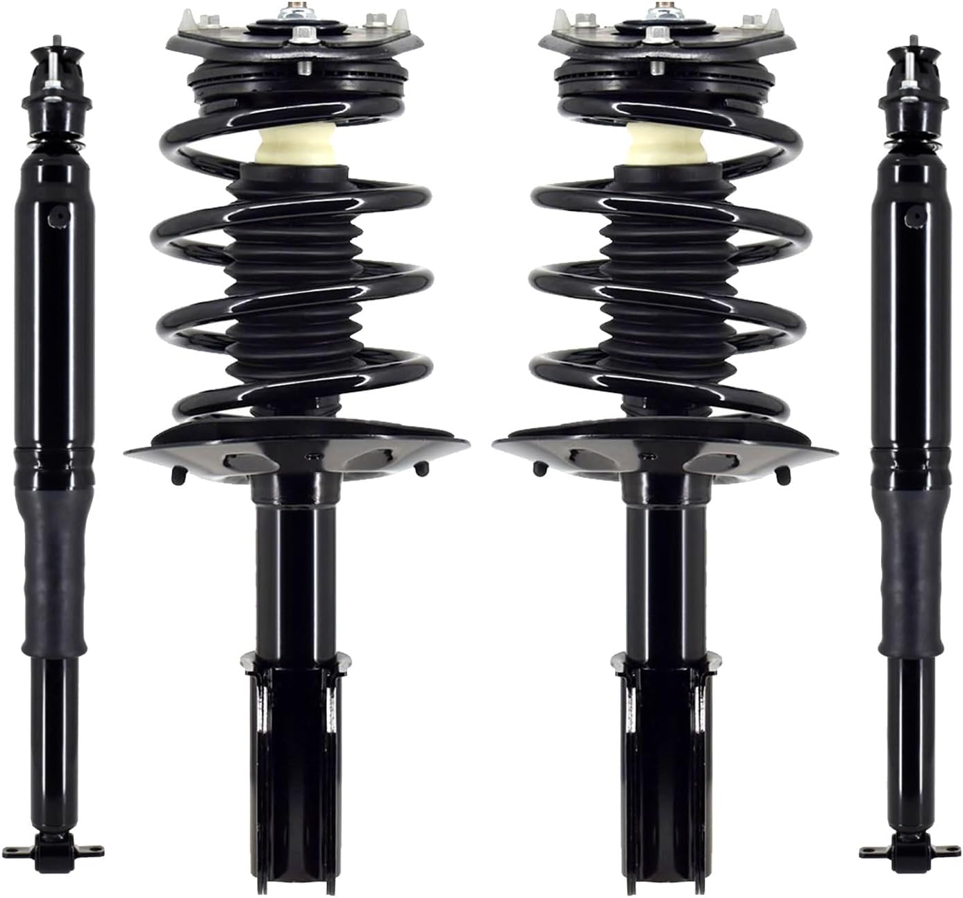 PM Auto 4個セット フロントクイックコンプリートストラットリアコンプリートショック交換用 2006-2011 キャデラック DTS、2006-2011 ビュイックルツェルン用