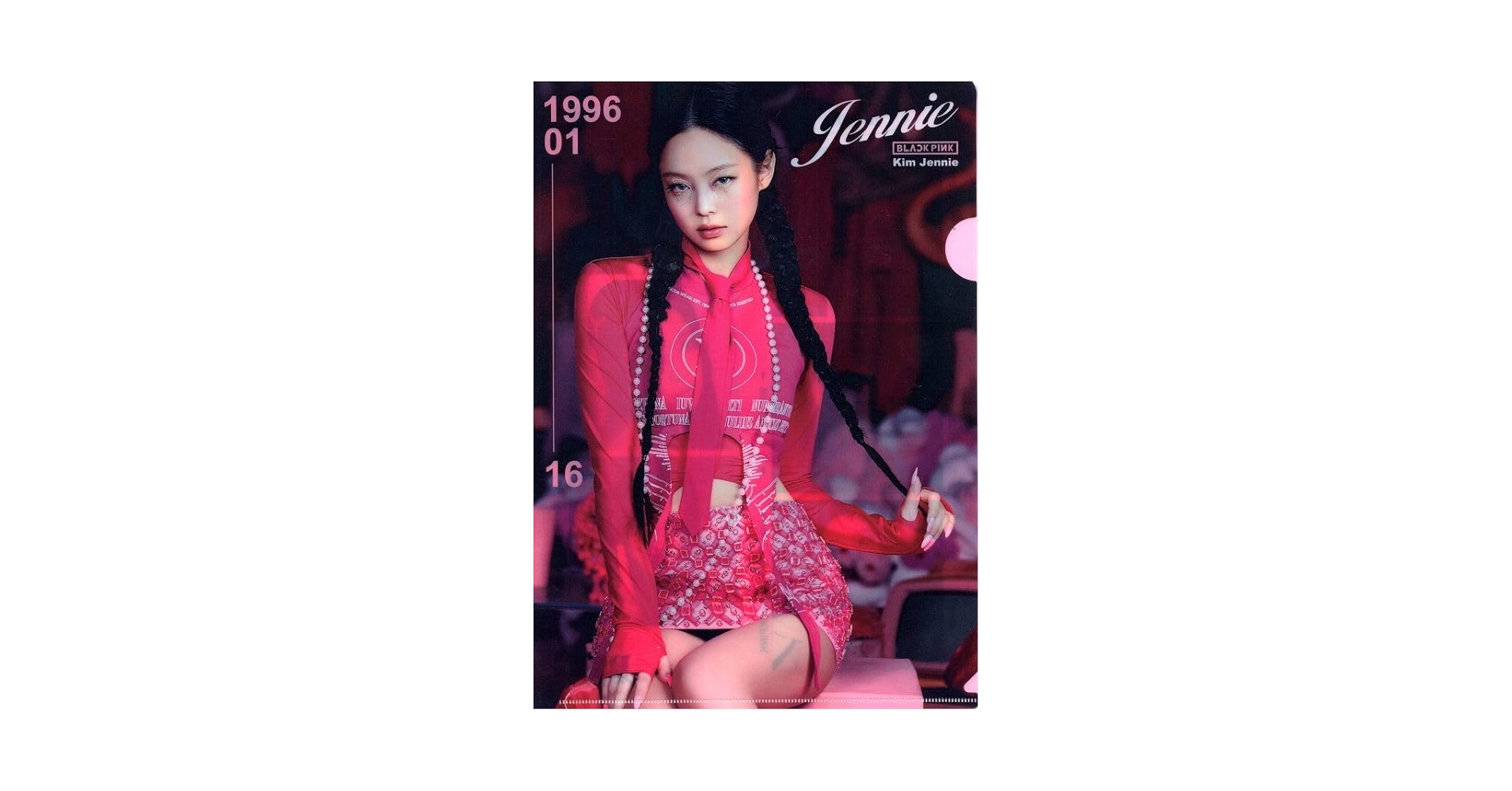 blackpink  ブラックピンク　ジェニ　JENNIE CD クリアファイル blackpink ブラックピンク ジェニ JENNIE CD クリアファイル