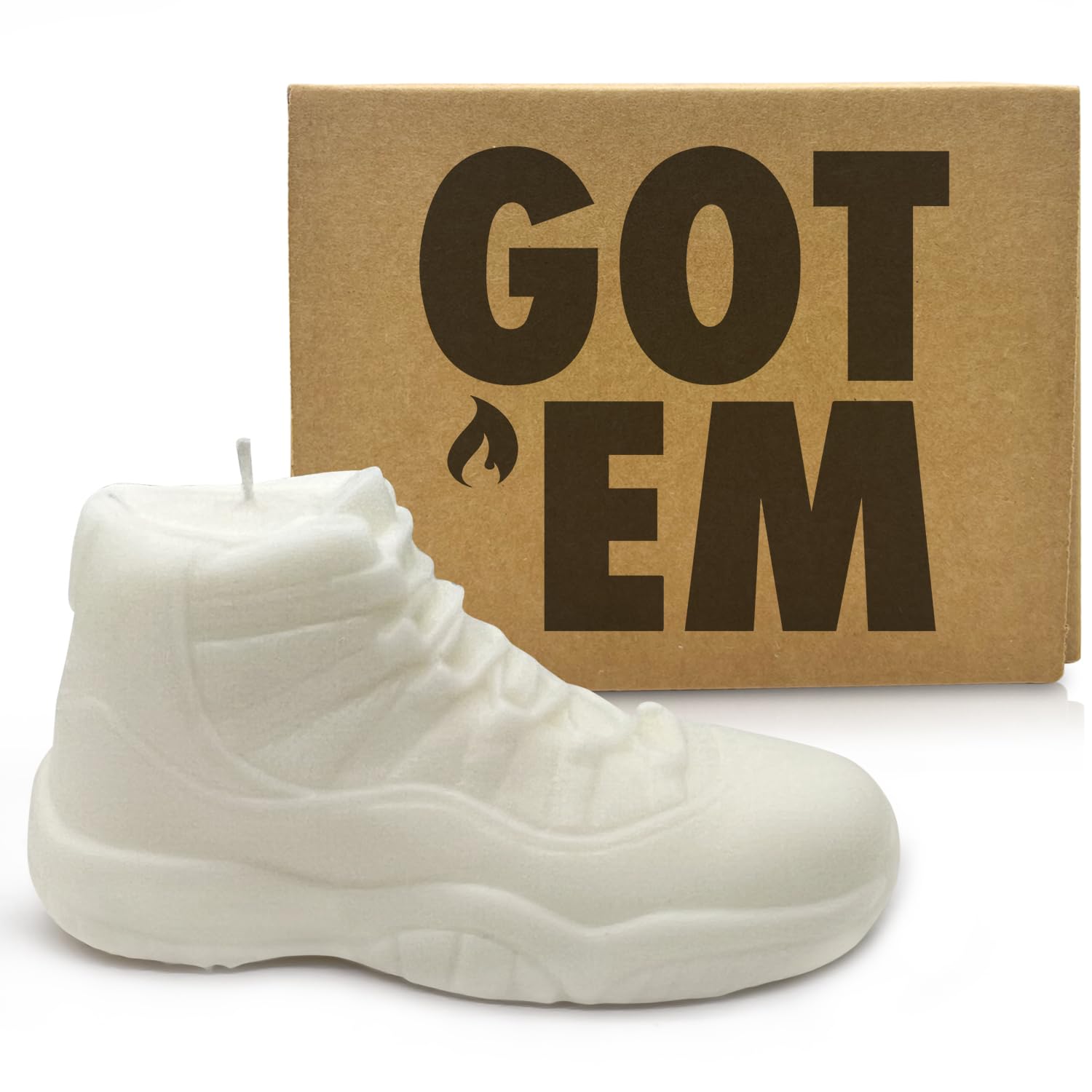 Sneaker Candle for Sneakerhead - Shoe Candle Gifts for Sneaker Heads, A Impressive Realistic Detail, Cake Topper Fun Gift AJ_11 (X-Large)