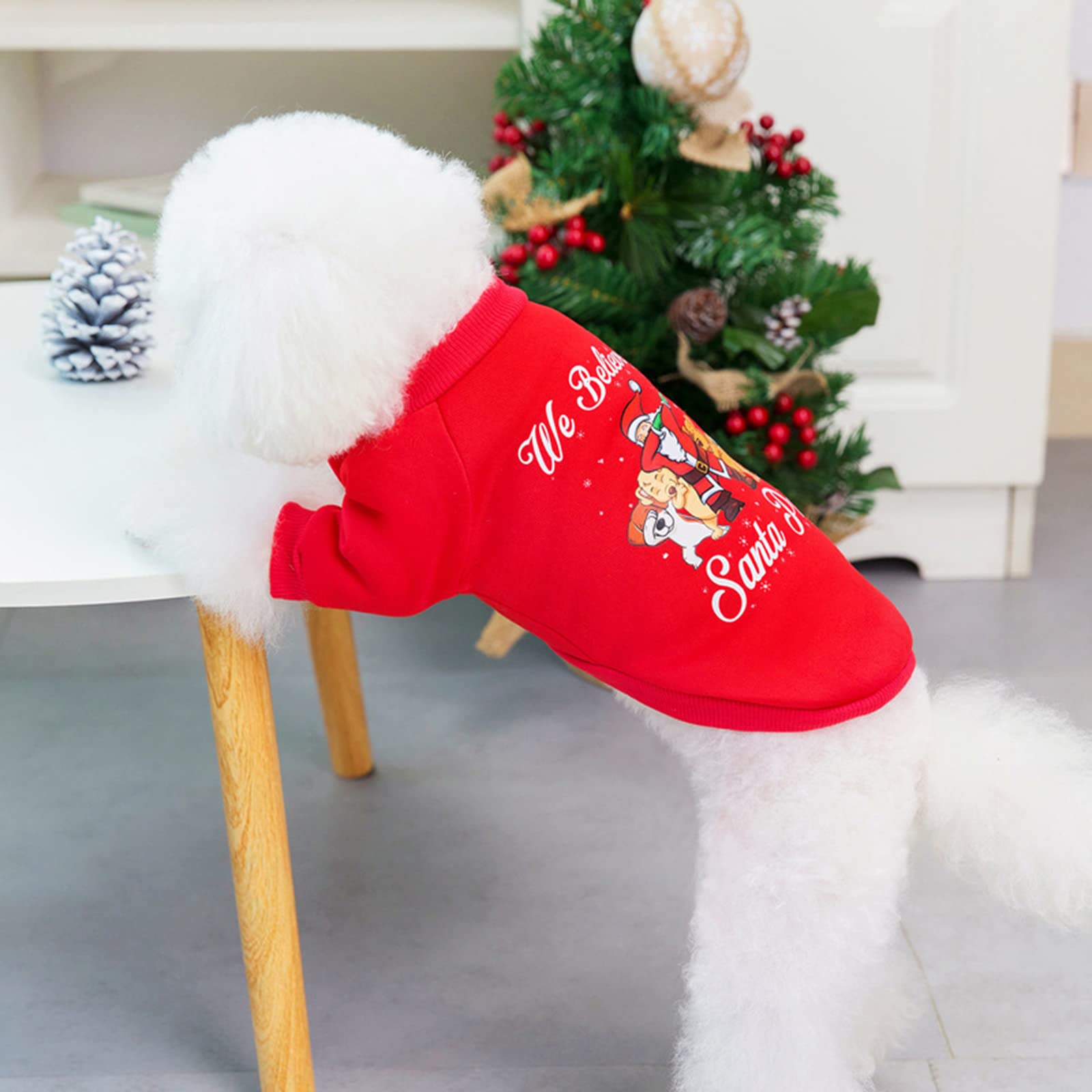 Kerstkleding Kat Plezier Pet Hond Kerst Kleding Kerstman Rijden Een Herten Jas Jas Huisdieren Kerst Hond Kleding Kostuums Voor Grote Hond Kleine Hond Huisdier Kerstpak