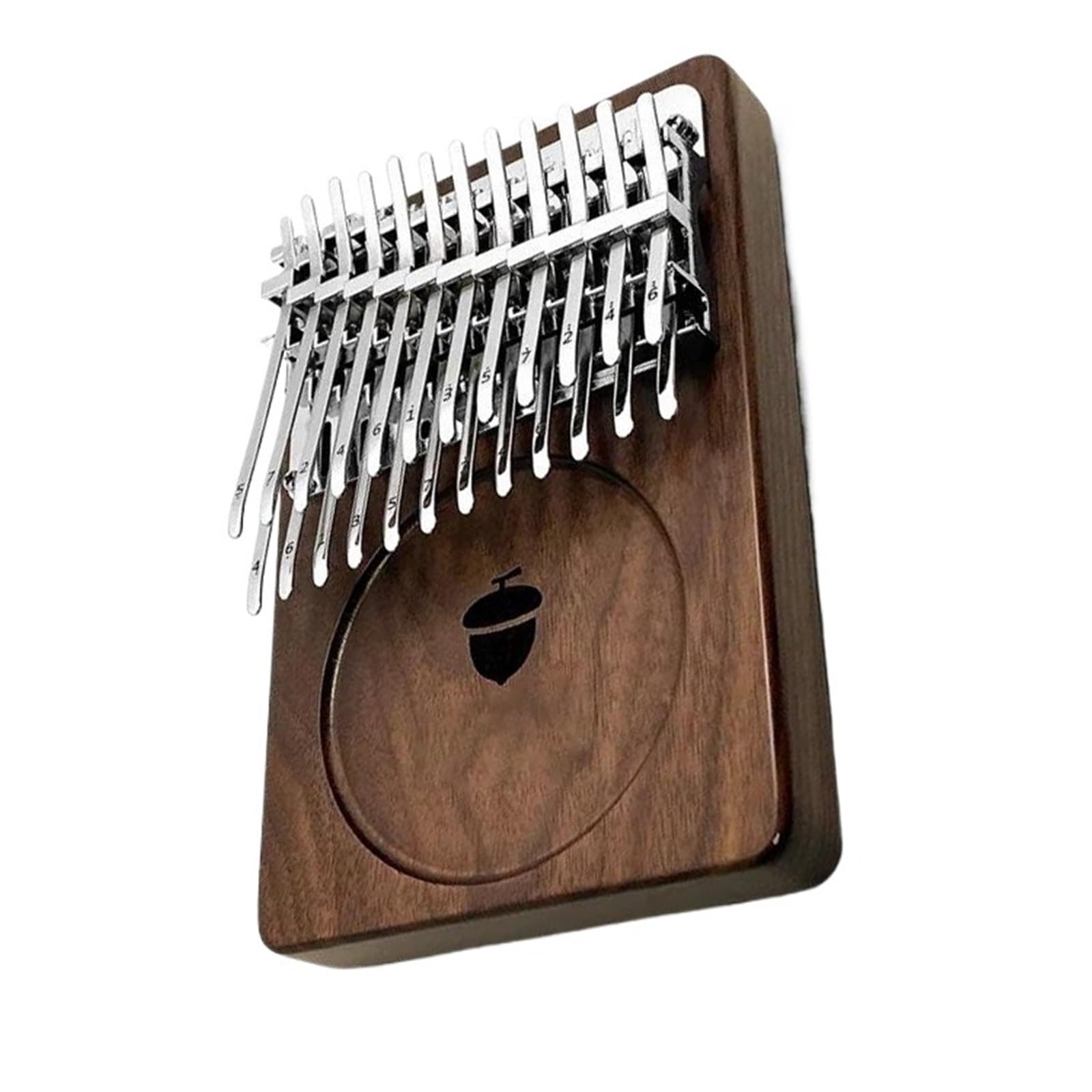 Kalimba Chromatyczna Kalimba w tonacji C z drewna orzechowego