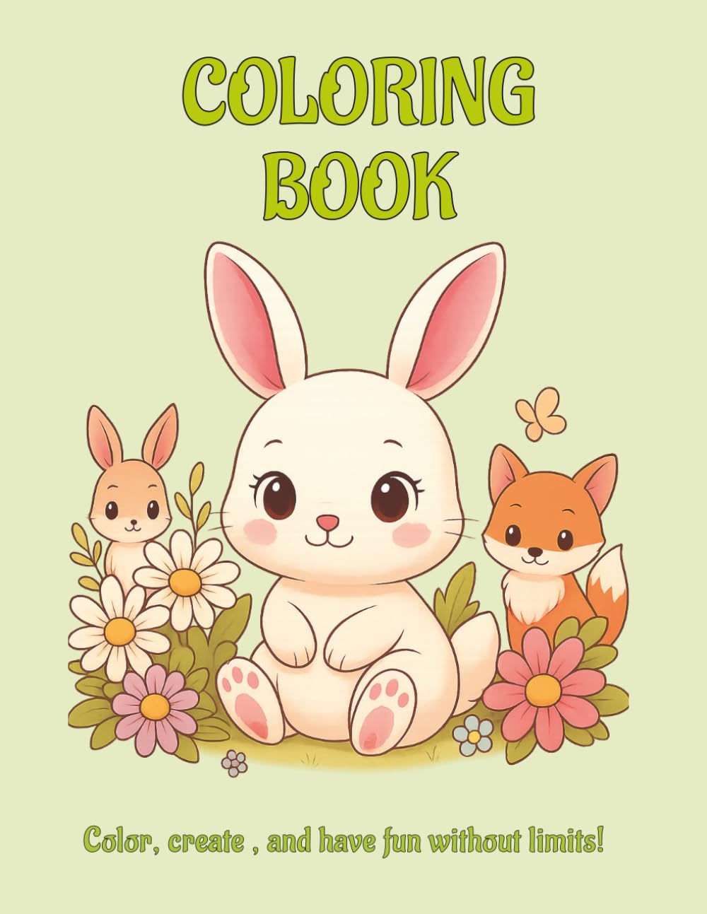 COLORING BOOK: Color, create, and have fun without limits!