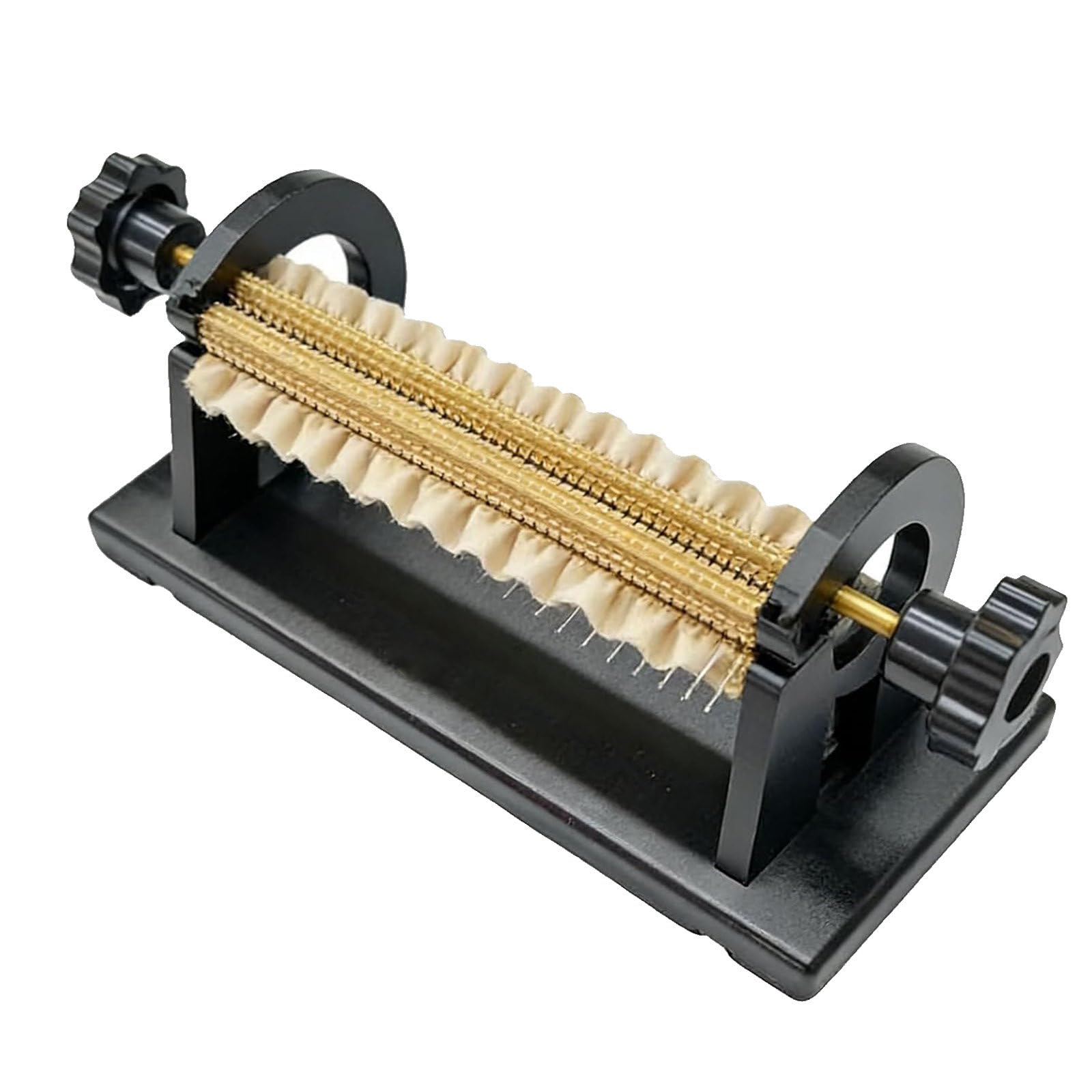 GIZMIT 24/32 Row Smocking Pleater, Smocking Pleater Machine with Back Box and Special Needle, for Clothing, Fabric, DIY, Presser Foot Gathering Pleats and Ruffles Attachment 24