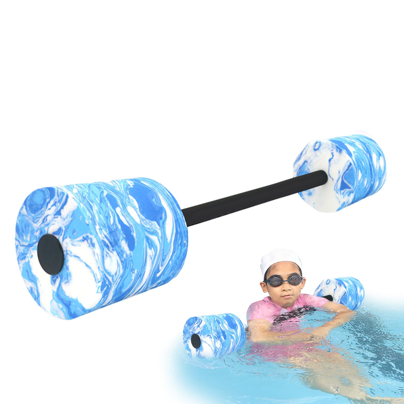 Wasser Gewichte Für Schwimmbad Fitness, Schwimmtraining Gewichte Dumbells Fitnessgeräte, Leichte Aqua Hanteln für Schwimmübungen Unterstützung nach Schwangerschaft