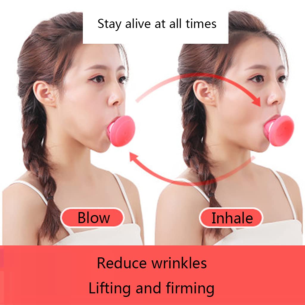 Jaw Face Neck Toning Exerciser Anti Mouth Exercise Face Trainning Tool Silicone V Face for Facial Lifte