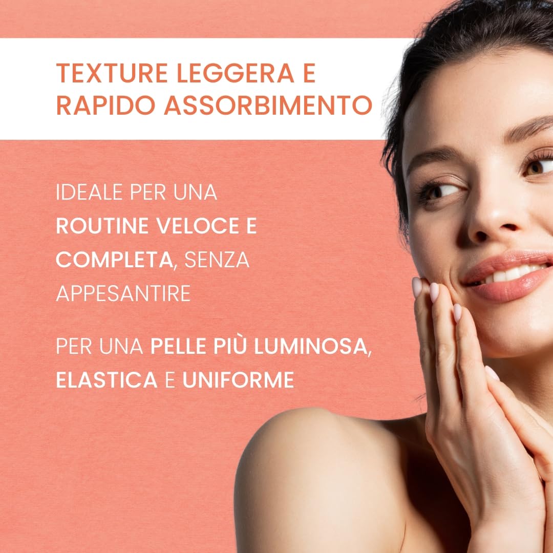 REFILL Renewè MY.SERUM, Siero Viso Astaxantina Pura SPF 30 Antiage Antiossidante - Protegge, Idrata e Rimpolpa - Con peptidi Vitamina C ed E - 30 ml