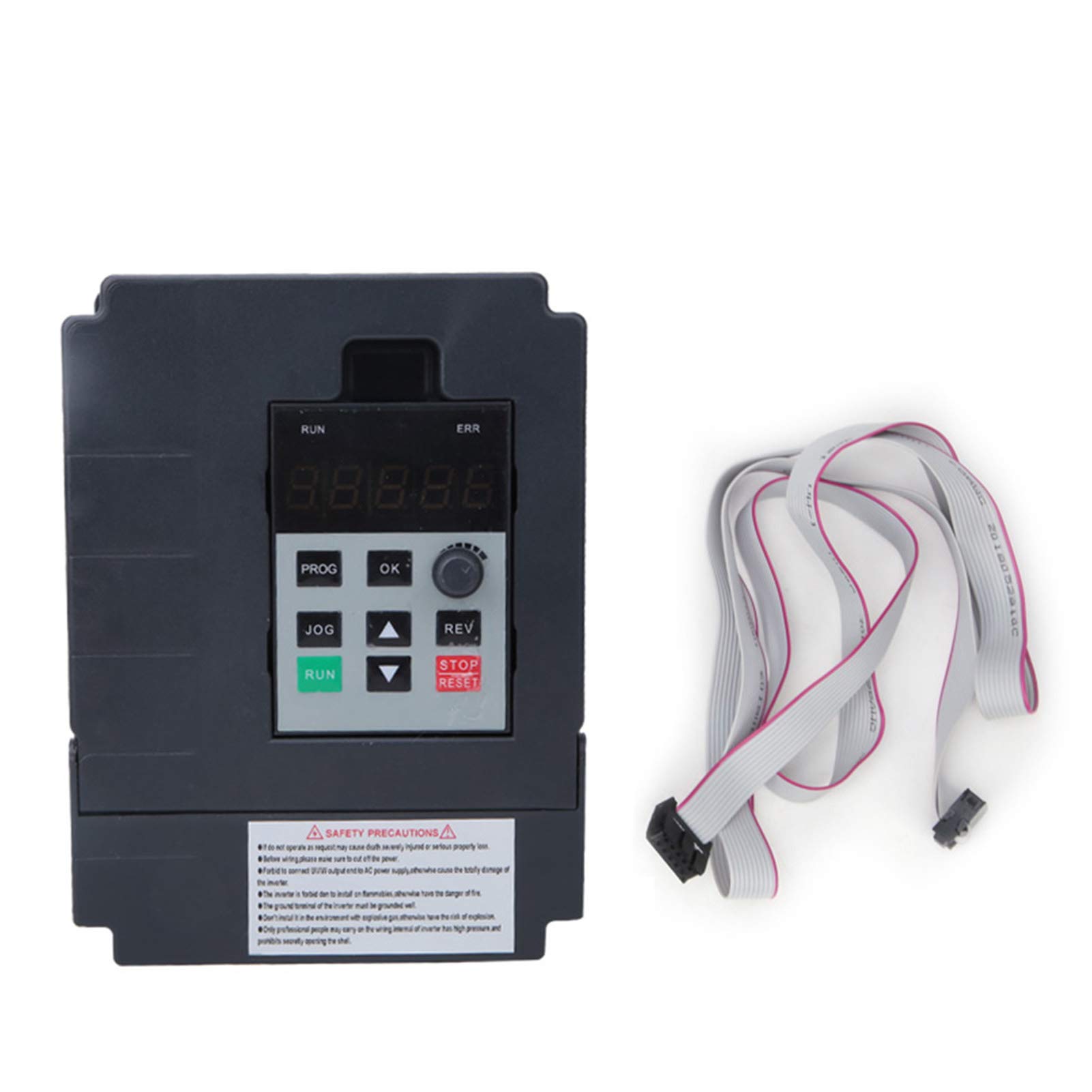 Vikye Frequenzumrichter (DJD) JH-S2-2T Frequenzumrichter Universal Mini Einphasen 220V Eingang Dreiphasen 220V Ausgang Frequenzumrichter VFD CNC-Umrichter(1.5KW)