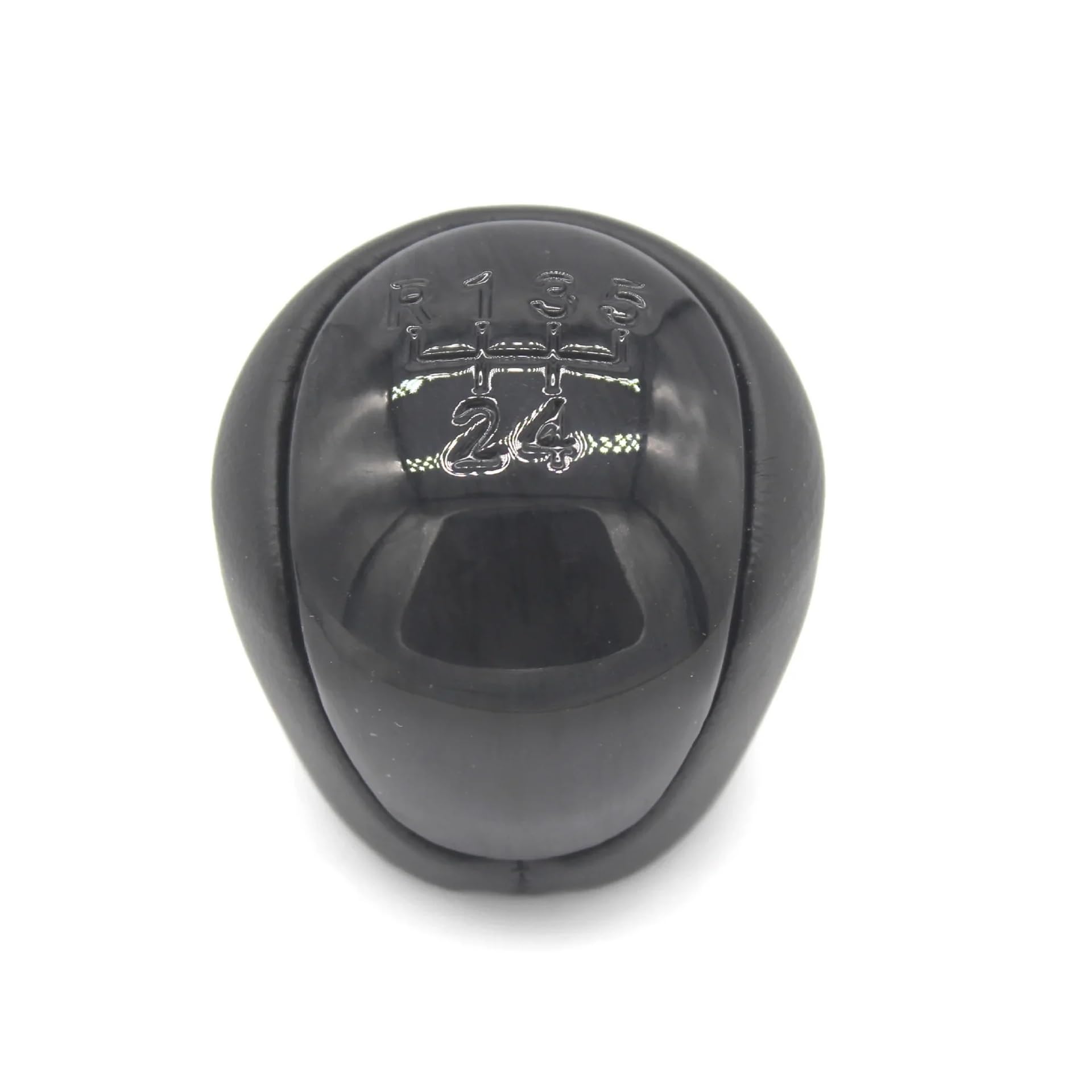 Vbbrswaad Gear Knob 5 Speed Gear Shifter Knob for Kia for Ceed for Cerato for Rio 2 Stick Lever Pen Handle Headball(Black)