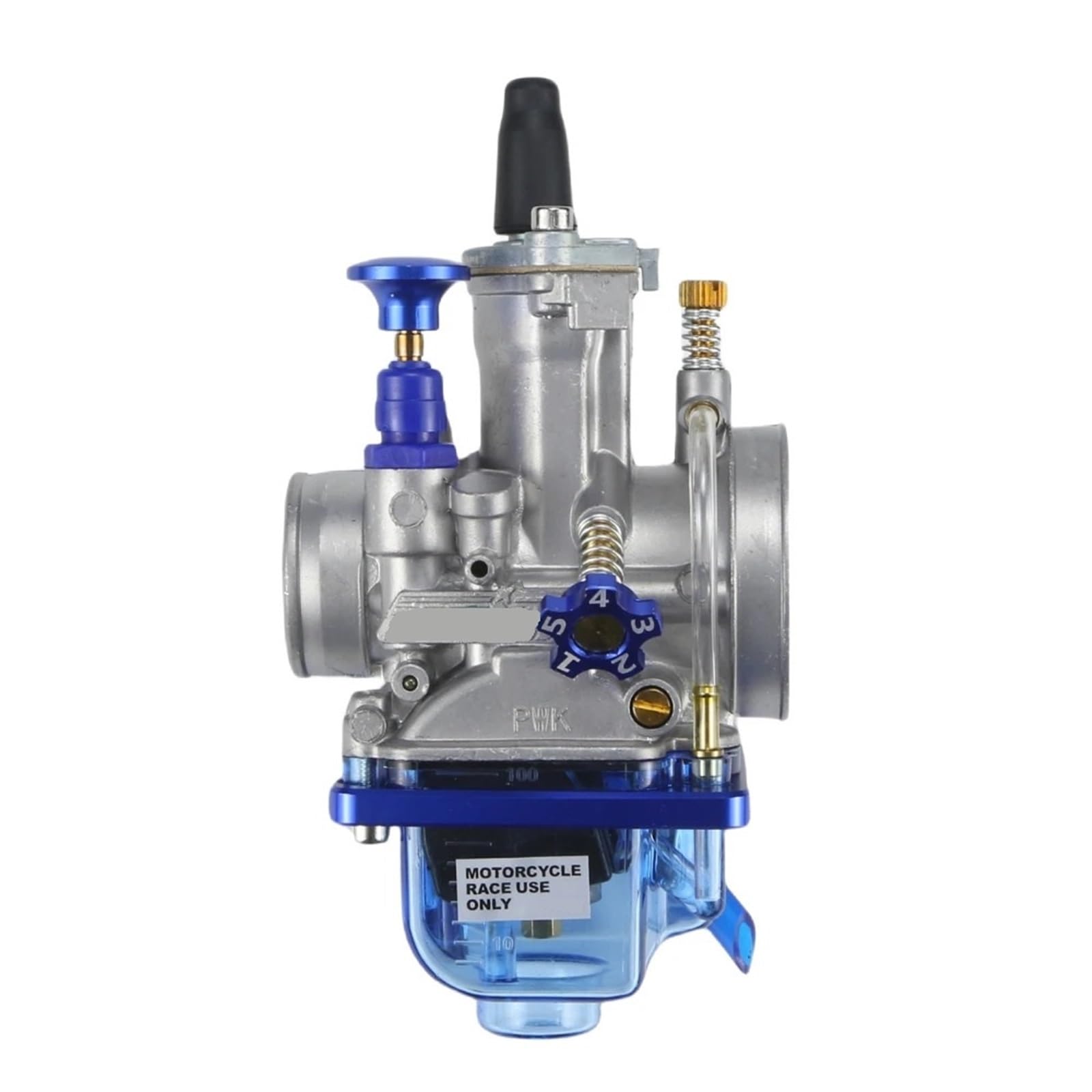 Gaźnik Pasuje do OKO PWK 24 26 28 30 32 34 mm 2T 4T skuter ATV motocykl terenowy uniwersalny gaźnik wyścigowy z dyszą Power Jet niebieska miska(PWK26)