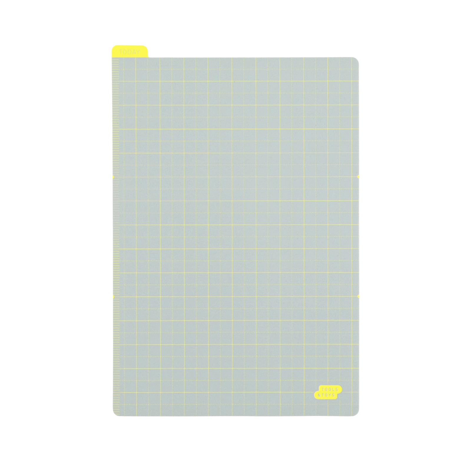 Pencil Board for A6 Size (Ice Gray x Yellow) - 2025 Model - Pencil Board Accessory - Size: H: 6.1" x W: 4.1" x T: 0.4 mm