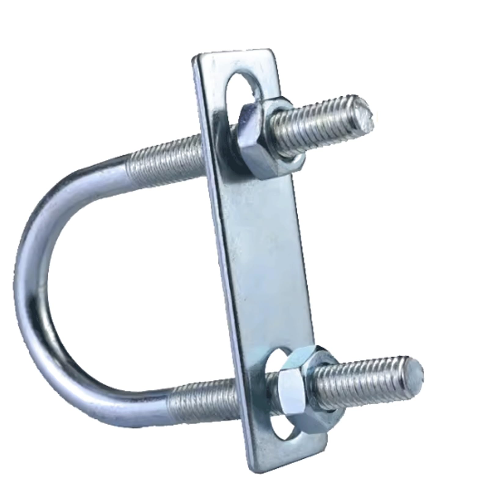 Bulloni a U in acciaio inossidabile, Bulloni a U M16 zincati con dadi argento dimensioni multiple(M16*106 * 161)