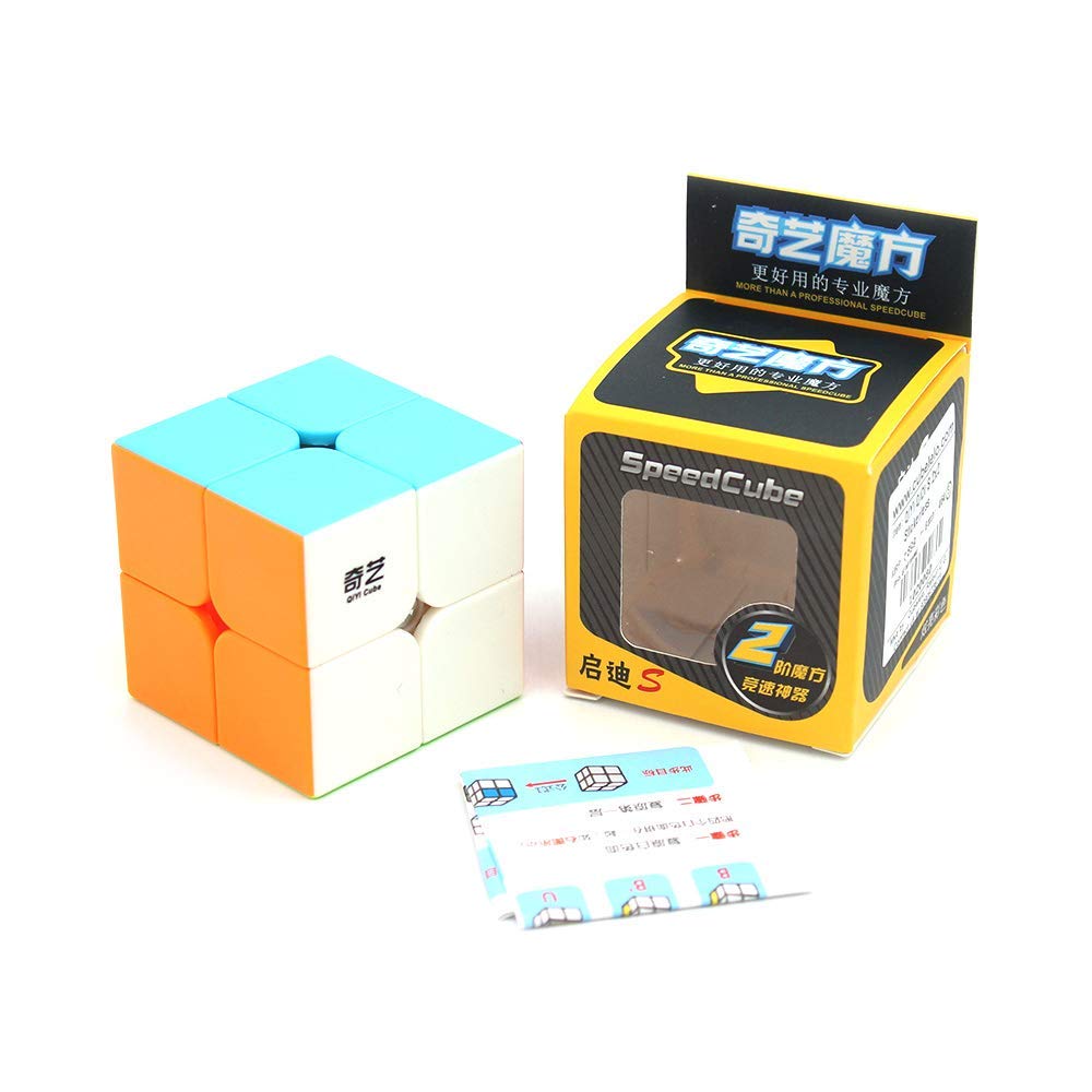 Cubelelo QiYi QiDi S 2x2 Stickerless Speedcube Puzzle for Kids & Adults Magic Speedy Stress Buster Brainstorming Puzzle Cube (Multicolor) (B071G36ZFV) Amazon Price History, Amazon Price Tracker