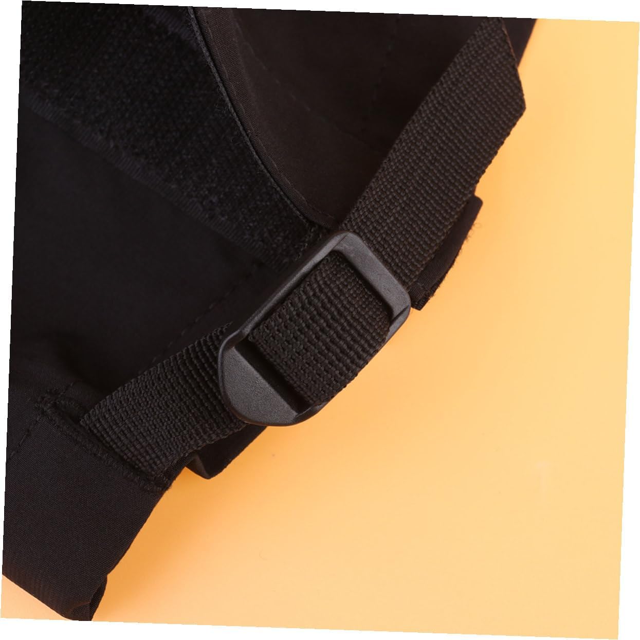 Low Ankle Gaiters Hiking Foot Covers Protective Sandproof Shoe Covers for Outdoor Climbing Camping Fishing Black