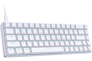 DIERYA Ultra Compact 60% Gaming Mini Keyboard: The Key to Compact Gaming